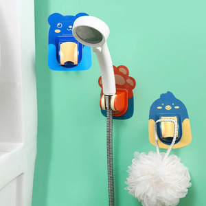 Support de pommeau de douche sans perçage, crochet universel réglable pour pommeau de douche, adapté aux pommeaux de douche de salle de bain et de toilettes. - Product Image 1