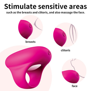 Anillo de Masaje Mini Recargable LOTUSIF: Accesorio de Vibración Inalámbrico para Relajación en Movimiento, Bonito Regalo para Mujer - Product Image 6