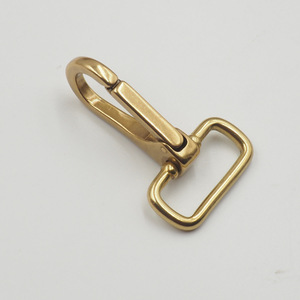 Nhiệm vụ nặng nề tôm hùm Clasp vuông Mắt Rắn Brass xoay Snap Hooks - Product Image 3