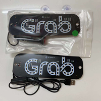 Nouvelle lumière de taxi LED universelle Xtx 6V 3W USB pour décorations de voiture, accessoires de conversion de couleur