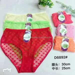 0.35 Dollar Model SXH110 Serie Grote Taille Sexy Transparant Materiaal Voor Womens Slipje En Thongs