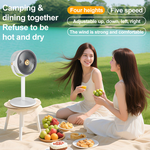 Escritorio S34 Actualizado 360. Ventilador de Pie Circulador de Aire Cool Breeze, Viento Fuerte y Confortable, Ventiladores de Circulación Profunda y Fresca - Product Image 5