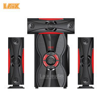 3.1 Home cinéma système de haut-parleurs Super basse sans fil pour Bluetooth télécommande FM Radio stéréo son pour la maison Dj ordinateur