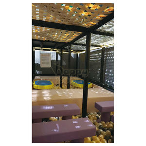 Parcours d'obstacles Ninja Warrior, aire de jeux souple pour enfants, équipement de jeux d'intérieur commercial, parc de trampoline - Product Image 4