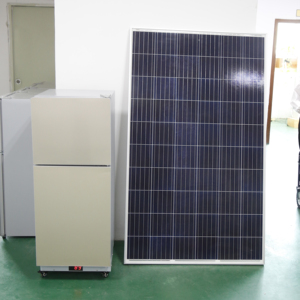 128L Солнечный холодильник по низкой цене, холодильник постоянного тока, полный комплект, солнечная панель для дома, телевизора и холодильника - Product Image 1