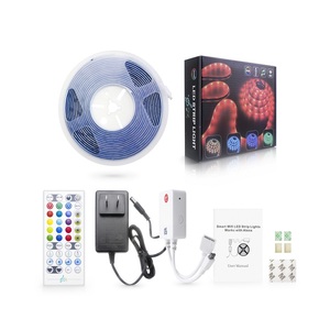 Controlador inteligente con <span class=keywords><strong>Wifi</strong></span>, Kit de tira <span class=keywords><strong>LED</strong></span> RGB de 5m con Control por IR/<span class=keywords><strong>WiFi</strong></span>, con función de música, PST-WD301205, novedad de 2023 - Product Image 1
