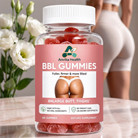 Gummies OEM ODM Marque Privée pour l'Amélioration et l'Augmentation des Fesses chez la Femme, Soutien des Courbes des Hanches, Supplément Adulte