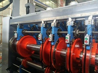 Nouvelle machine de découpe rotative à grande vitesse entièrement automatique, imprimante de boîtes en carton, rainureuse, fabrication de boîtes en carton ondulé à 3-7 couches