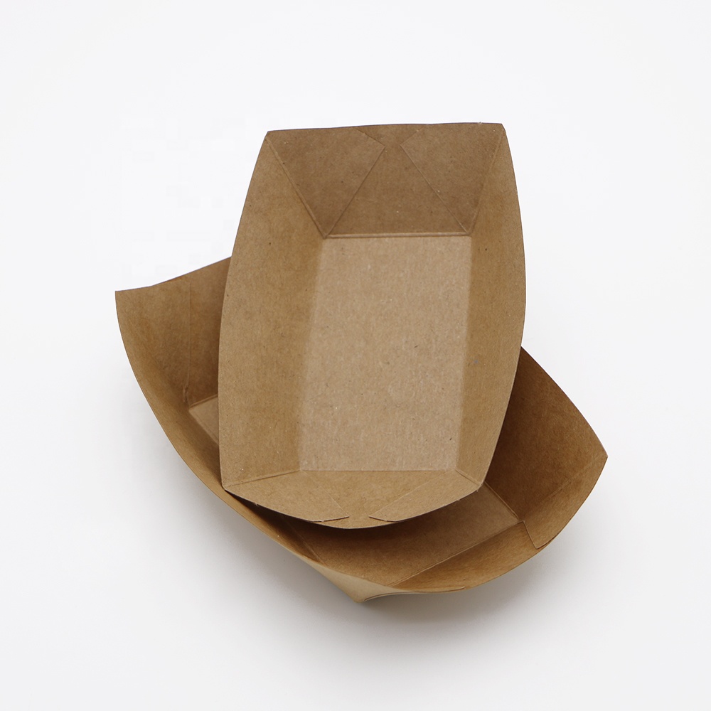 food trays food boat paper disposable