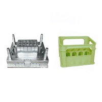 Máquina de Moldeo por Inyección de Buena Calidad Marca YIKUN YK2024003, Acero P20, Certificación ISO9001, Molde para Cajas de Plástico 300000-500,000