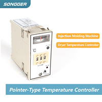 Régulateur de température numérique avec thermocouple type K 0‑399℃ montage panneau relais chauffage