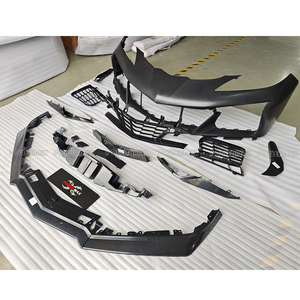 Ajustement pour <span class=keywords><strong>Chevrolet</strong></span> <span class=keywords><strong>Corvette</strong></span> C8 Stingray Z51 pare-chocs avant mise à niveau Z06 PP ABS matériel de haute qualité nouveau pare-chocs avant Bodykit - Product Image 1