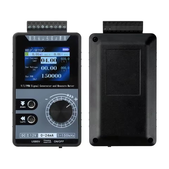 Handheld PWM Pulse signal Generator PWM Current and Voltage signal Generator 0-10V signal Source Simulator