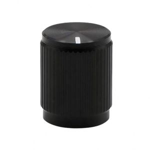 12.5x15.5mm CNC Machined Aluminum Linear Knurled Potentiometer <b>Knob</b> for DAC Amplifier Audio Volume Control - Product Image 2