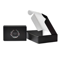 Caja de avión de lujo de gama alta personalizable, revestimiento UV de laminación mate, logotipo en relieve, embalaje de regalo, cartón para marcos de fotos de velas