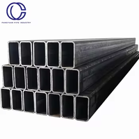 Profilés carrés creux (SHS/RHS) ASTM Gr. Applications mécaniques de la structure en acier ERW avec service de découpe