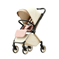 Poussette bébé de luxe 3 en 1 certifiée EN1888