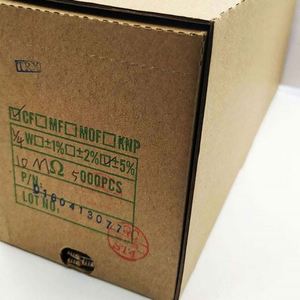 Factory Direct CF1/4W-10Mohm5% 1/4W Resistors Carbon Film Resistors 10Mohm 5% 1/4W - Product Image 1