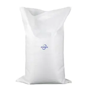 Trung Quốc Trắng Vàng Pp dệt túi bao cho bột gạo thực phẩm lúa mì 20kg-40kg-50kg