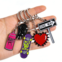 Ensemble de porte-clés en métal personnalisé avec ouvre-bouteille et pendentif en forme de panneau « Ne pas déranger » – Cadeau