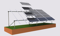 Support de panneau solaire, accessoires de montage en Aluminium, pince solaire moyenne, fabricant de système de montage solaire à toit plat