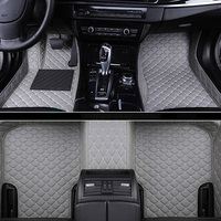 Tapetes de Piso para Auto 3D Personalizados, Impermeables, Antideslizantes, de Cuero, para Kia/Toyota/Honda/BMW