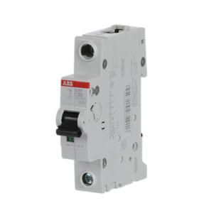 Interruptor Automático Miniatura (MCB) A-bbs Original S201-C80, 1 Polo, 80-100A, 10kA, Curva C, Plástico, para Automatización Industrial y Equipos Electrónicos - Product Image 2