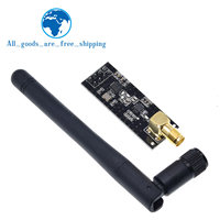 TZT 1 pièces modules sans fil NRF24L01 + PA + LNA longue distance de 1100 mètres (avec antenne)