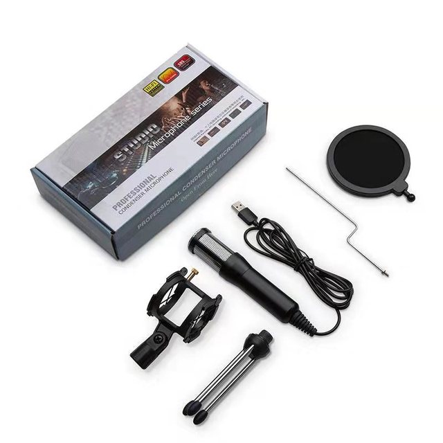 Lane LM-700 Professional USB Microphone USB Condenser Microphone with Pop Filter