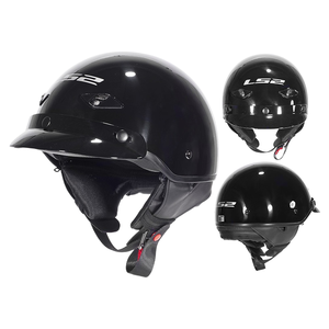 <span class=keywords><strong>LS2</strong></span> Nuevo Modelo 568 verano estilo japonés Retro medio <span class=keywords><strong>casco</strong></span> ABS fibra de vidrio Material hombres mujeres montar media motocicleta cascos - Product Image 2