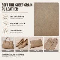 Cuero PU de Primera Calidad, Suave, de Dos Tonos, con Grano Fino, Personalizable para Bolsos, Zapatos y Tapicería, Color y Grosor Personalizables
