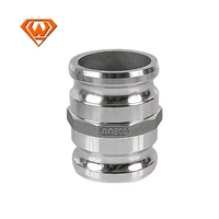 Harga Terbaik Tipe DR Quick Coupling Permukaan Halus Bahan Aluminium