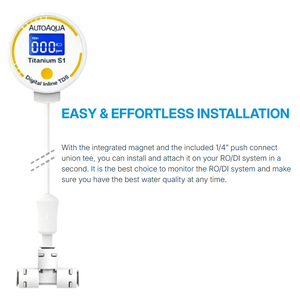 Titanium S1-TDS-100S Test Monitor Can Measure the Quality of Tap Water or RO/DI Water Instantly <strong>and</strong> Keep <strong>Your</strong> Aquarium Healthy. - Product Image 4