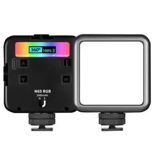 N69 2500-9000K + RGB máy ảnh điền vào ánh sáng nhỏ đầy đủ màu sắc ánh sáng nhiếp ảnh cầm tay ánh sáng ban đêm - Product Image 1