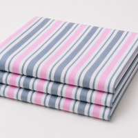 Tissu sergé imprimé en polycoton anti-chlore, fourni par l'usine, pour la literie médicale jetable et réutilisable et les vêtements pour patients.