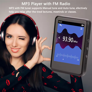 Reproductor MP3 de Fábrica con Pantalla Táctil Completa de 2.8 Pulgadas, Sonido HiFi sin Pérdidas, Bluetooth, Reproductor de Música Portátil para Estudiantes, Altavoz Integrado, Radio FM - Product Image 5