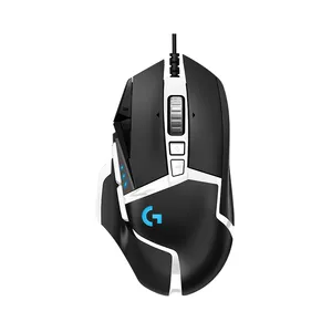 2023トップオリジナルLogitechG502有線ゲーミングマウス16000 DPIコンピューターPC Logitechゲーマーゲーミングマウス11ボタン付き