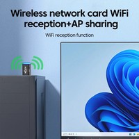 Adaptador USB WiFi 6 2 en 1, AX900M BT 5.4 de Doble Banda, Tarjeta de Red Inalámbrica WiFi de 900 Mbps, Adaptador 5.4 de 900M para PC