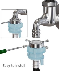 Connecteur de robinet pour lave-linge électrique entièrement automatique en plastique Prime Home Enterprises – Haute qualité, installation facile, anti-fuite - Product Image 4