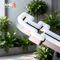 Enseigne lumineuse LED 3D personnalisable en acier inoxydable et acrylique, étanche IP65 pour extérieur, idéale pour la décoration