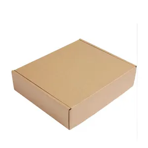 Cajas de correo de cartón corrugado de papel Kraft, 18X12X3 a prueba de aplastamiento personalizado, para envío, correo y almacenamiento