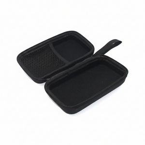 Étui de protection en EVA noir 300D avec logo imprimé personnalisé et fermeture éclair - Product Image 1