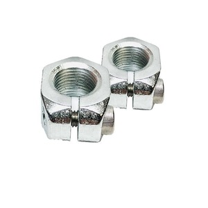 Industrial Grade Metal Split Nut <strong>Designed</strong> For <strong>Quick</strong> <strong>Fix</strong> On Threaded Bars Used In Construction Mechanical And Maintenance Fields