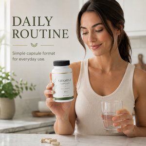 Vitamine E Naturelle en Gros pour Adultes, Ultra Tocotriénols 330mg, Mélange Antioxydant, 60 Capsules, Soutient l'Immunité et la Santé de la Peau, Marque Privée - Product Image 3