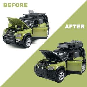 कस्टम कार मॉडल डी कास्टिंग धातु कार मॉडल किट स्केल डाई कास्टिंग खिलौने बदलने योग्य दरवाजे डाई कास्टिंग पार्ट्स निर्माता - Product Image 5