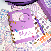Ensemble de journaux 2026 pour garçons et filles de 6 à 18 ans, kit de scrapbooking, autocollants, journal intime
