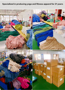 Pantalon de yoga uni GELI pour femme, taille élastique, nylon 66, taille haute, séchage rapide, jambe large, longueur intégrale, infroissable, évasé - Product Image 6