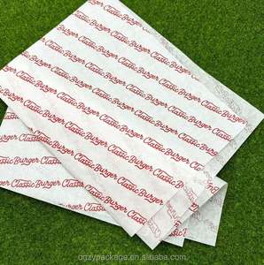 Papier d'emballage alimentaire, papier résistant à la graisse personnalisé, papier d'emballage personnalisé, sac en papier kraft brun - Product Image 2