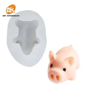 AK Cochon Forme BRICOLAGE Mousse Moules À Gâteaux de qualité Alimentaire Silicone Moules pour Boulangerie Pâtisserie Outils Savon Moule MC-162 - Product Image 1