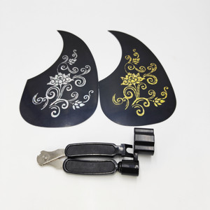 Juego de 17 piezas para guitarra acústica: Clavijas de afinación de alta calidad, cuerdas finas, postes de cuerda, hebillas de correa y accesorios para guitarra - Product Image 6